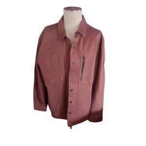 Alaskan hardgear by Duluth trading company stone run fleece overshirt extra larg